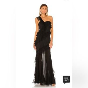 AMUR Black Harlow Dress